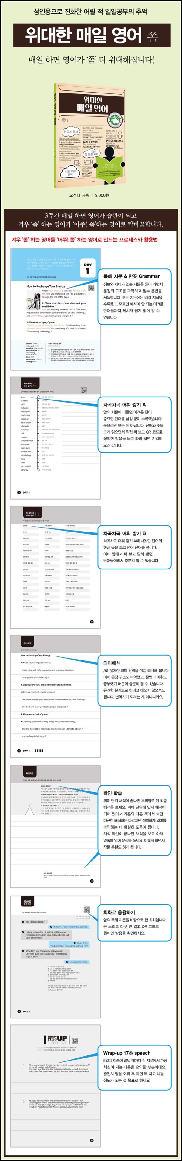 위대한 매일 잉글리쉬 쫌 1: 잠자는 영어 뇌를 깨우는 마법_25
